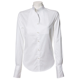 Louise Rømern Colorado Tux Skjorte, Hvid Poplin